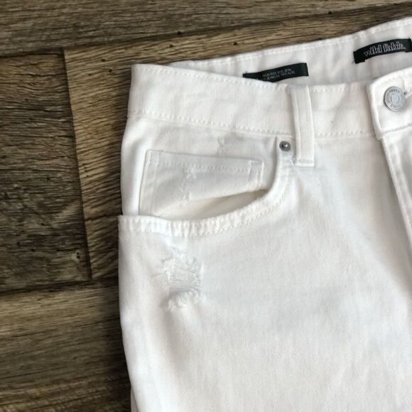 Wild Fable Women High-Rise 90s Relaxed Straight Dad Jeans Distressed 4… - Picture 10 of 13